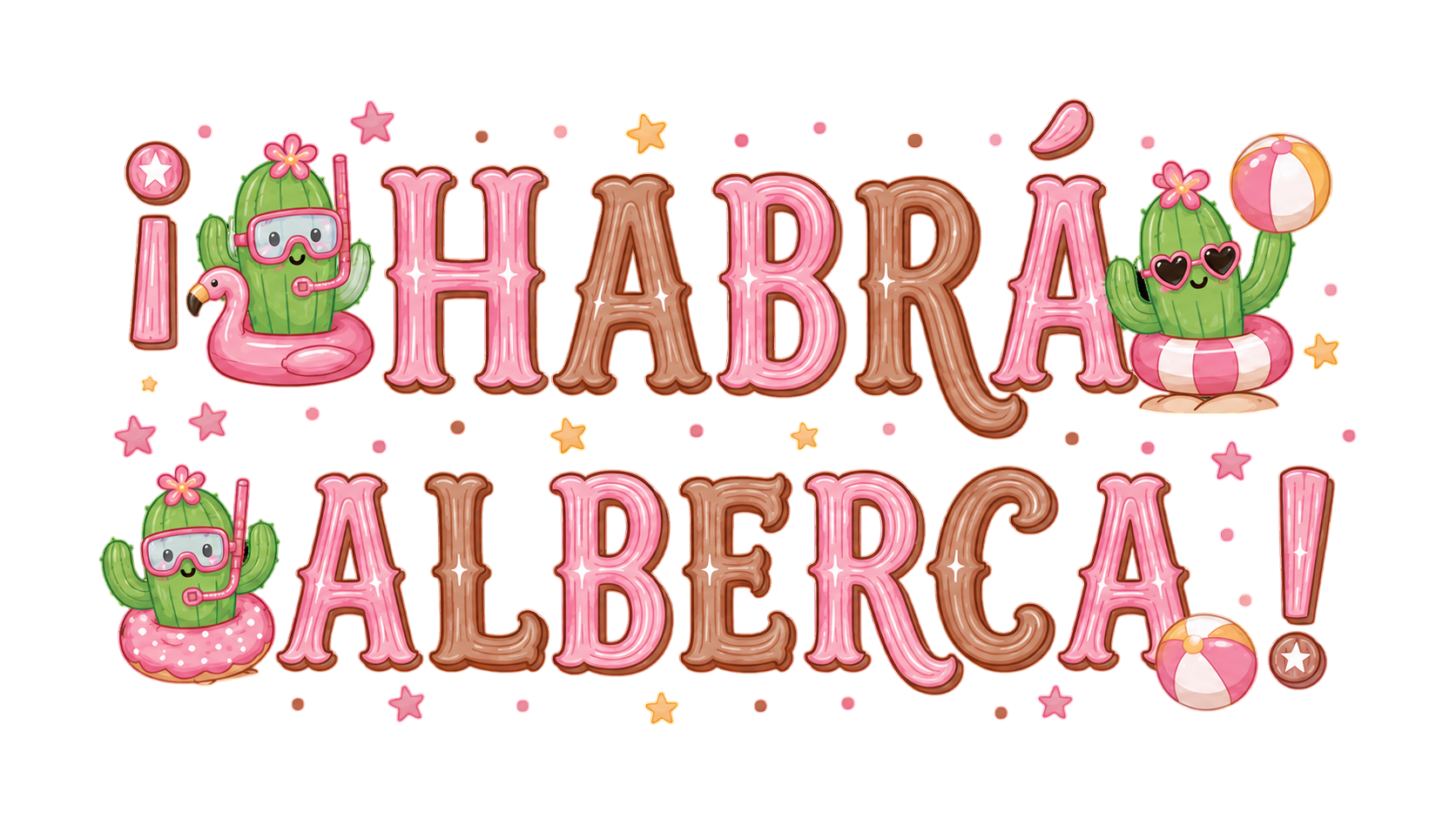 ¡Habrá Alberca!